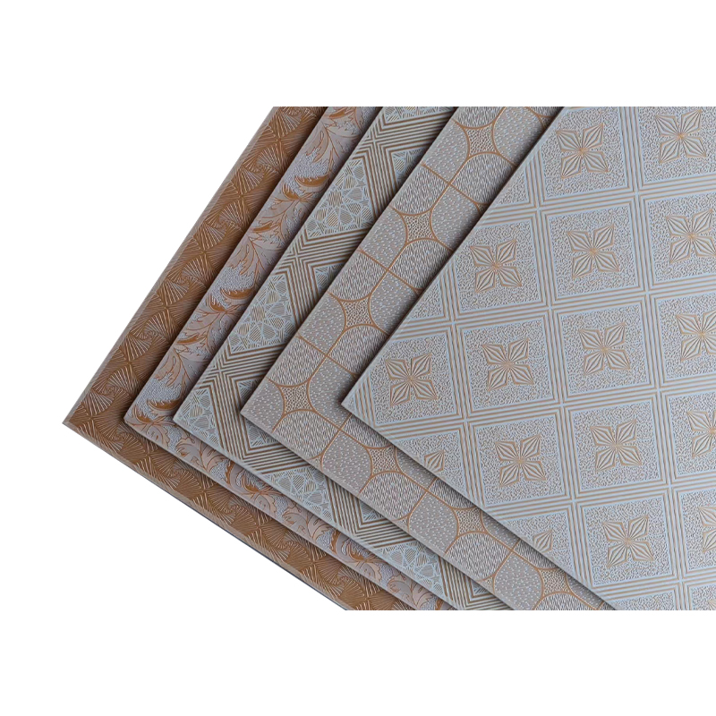 Pvc Laminated Gypsum Ceiling Tiles